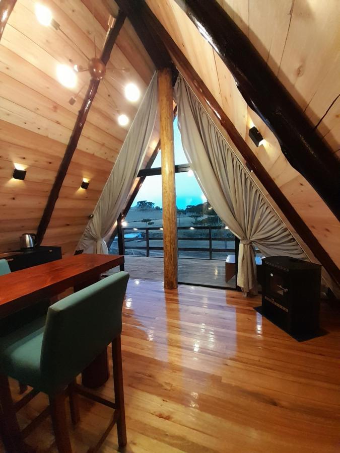 Chale A-Frame Da Fazenda Villa Bom Jardim da Serra Exterior foto