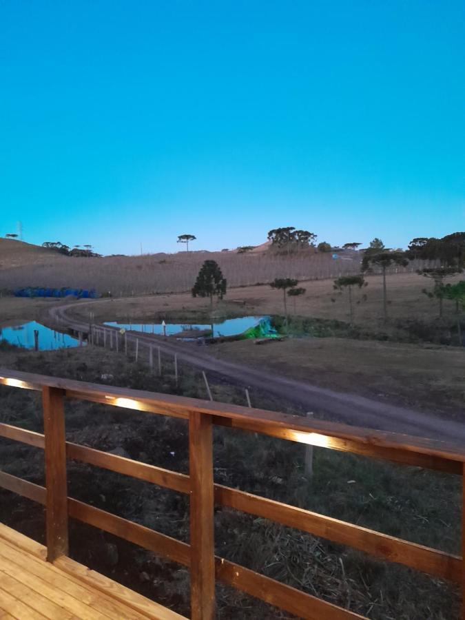 Chale A-Frame Da Fazenda Villa Bom Jardim da Serra Exterior foto
